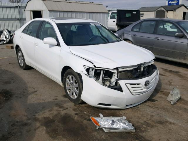 4T1BE46K59U897375 - 2009 TOYOTA CAMRY BASE WHITE photo 1