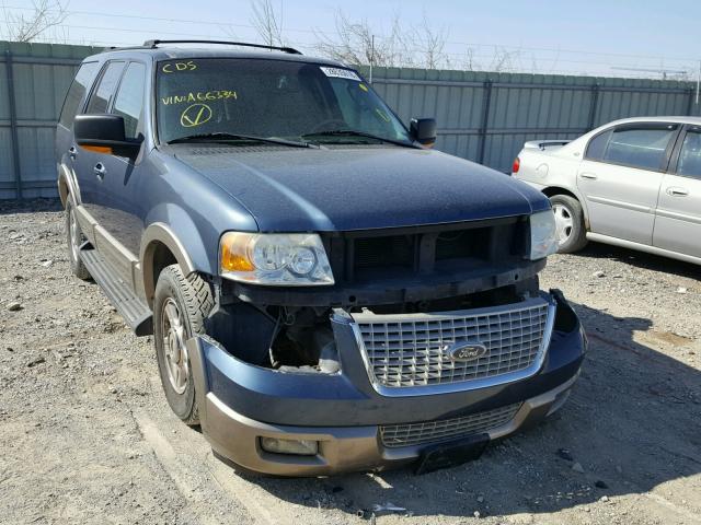 1FMPU18L83LA66334 - 2003 FORD EXPEDITION BLUE photo 1