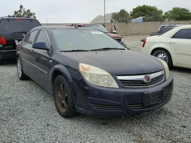 1G8ZS57N77F195807 - 2007 SATURN AURA XE BLUE photo 1