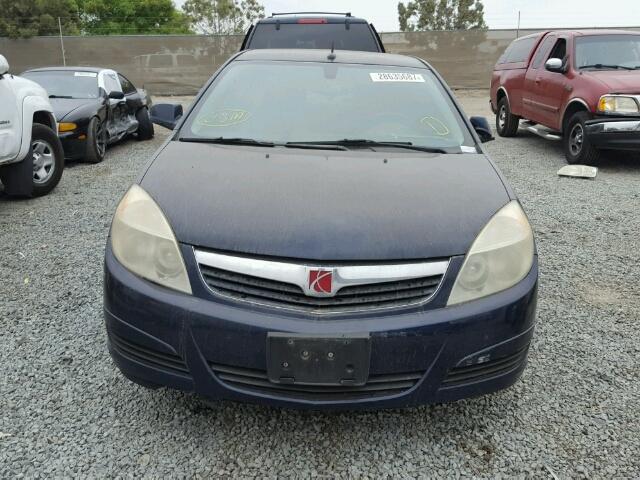 1G8ZS57N77F195807 - 2007 SATURN AURA XE BLUE photo 10