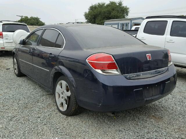 1G8ZS57N77F195807 - 2007 SATURN AURA XE BLUE photo 3