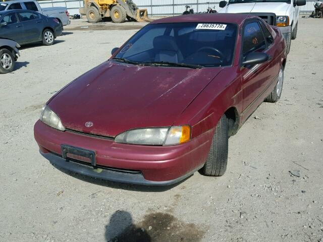 JT2EL45U3R0168737 - 1994 TOYOTA PASEO RED photo 2