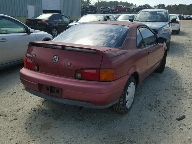 JT2EL45U3R0168737 - 1994 TOYOTA PASEO RED photo 4