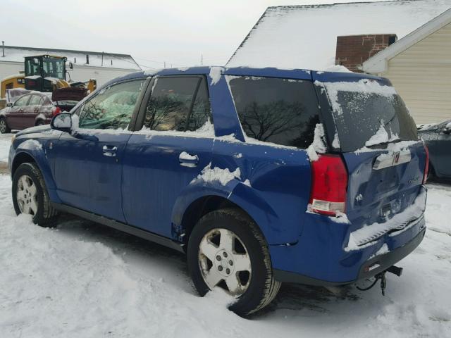 5GZCZ634X6S804113 - 2006 SATURN VUE BLUE photo 3