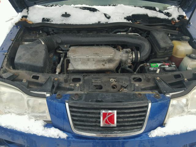 5GZCZ634X6S804113 - 2006 SATURN VUE BLUE photo 7