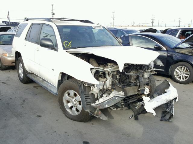 JTEZU14R758027386 - 2005 TOYOTA 4RUNNER SR WHITE photo 1