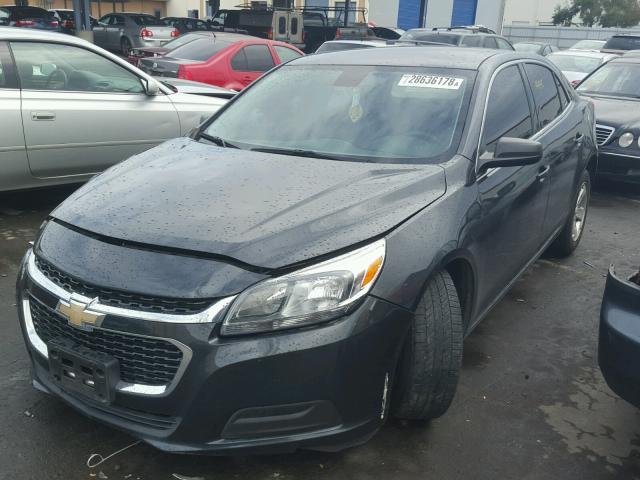 1G11B5SL3FF321693 - 2015 CHEVROLET MALIBU LS ნაცრისფერი ფოტო 2