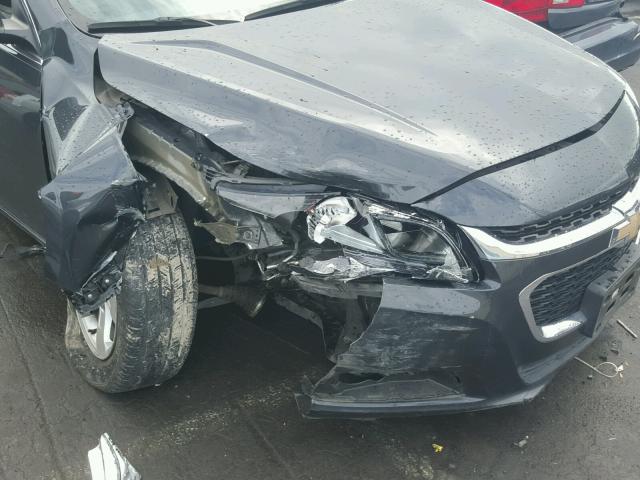 1G11B5SL3FF321693 - 2015 CHEVROLET MALIBU LS ნაცრისფერი ფოტო 9