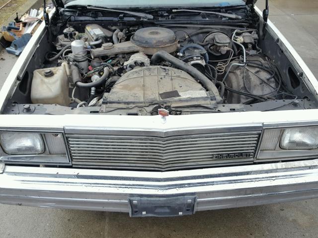 1W80AAZ414408 - 1980 CHEVROLET EL CAMINO WHITE photo 7