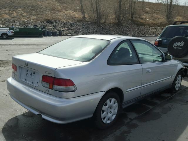 1HGEJ8242XL098167 - 1999 HONDA CIVIC EX SILVER photo 4