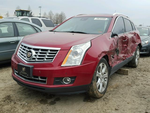 3GYFNDE34DS510897 - 2013 CADILLAC SRX PERFOR RED photo 2