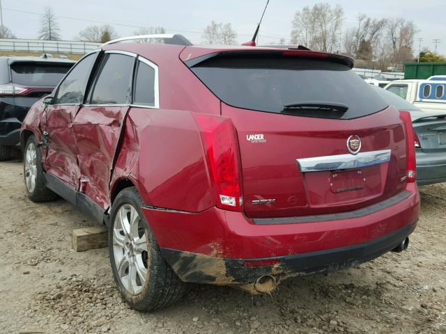 3GYFNDE34DS510897 - 2013 CADILLAC SRX PERFOR RED photo 3