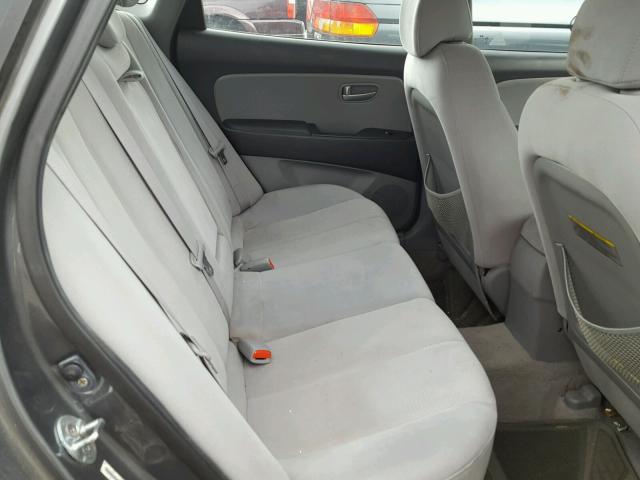 KMHDU46D57U268905 - 2007 HYUNDAI ELANTRA GL GRAY photo 6