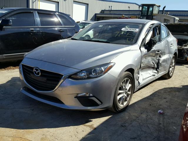 JM1BM1U76G1336363 - 2016 MAZDA 3 SPORT SILVER photo 2