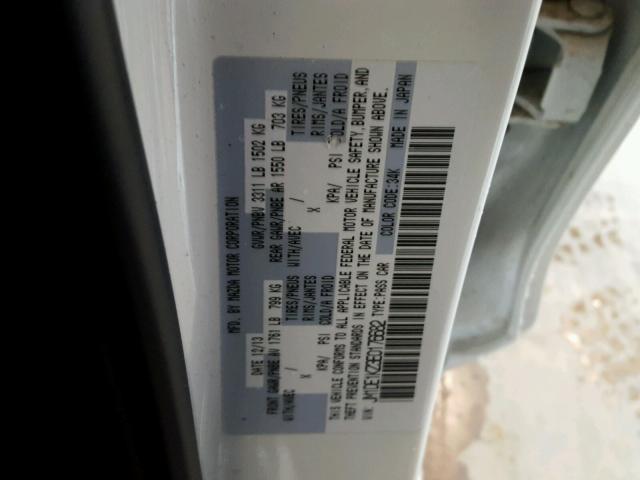 JM1DE1KZ3E0176682 - 2014 MAZDA MAZDA2 SPO 白色 照片 10