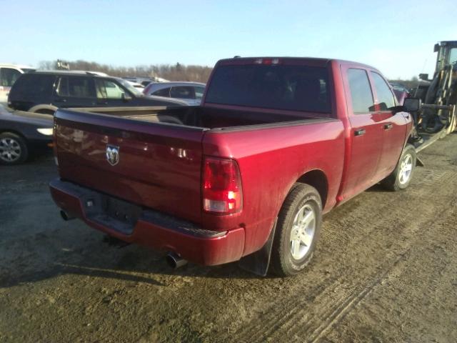 1C6RR7KT6ES263822 - 2014 RAM 1500 ST RED photo 4