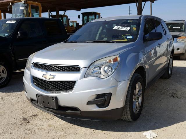 2GNALBEC5B1163686 - 2011 CHEVROLET EQUINOX LS SILVER photo 2