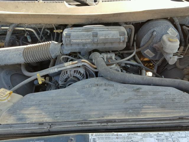 3B7HC12Y2XG132847 - 1999 DODGE RAM 1500 GREEN photo 7