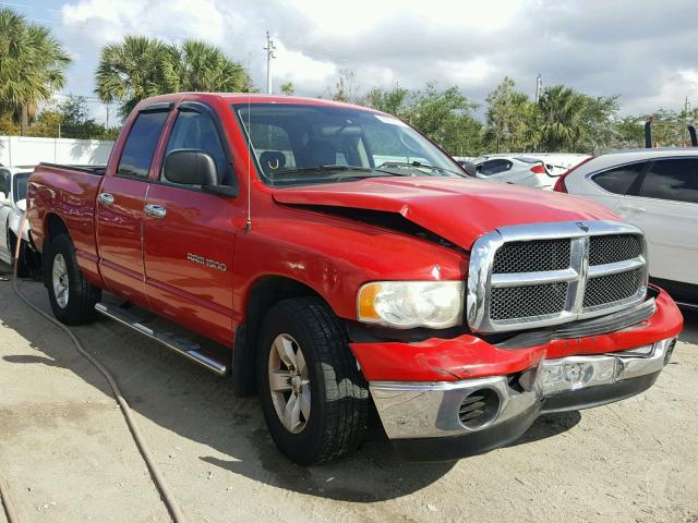 1D7HA18N13S258760 - 2003 DODGE RAM 1500 S RED photo 1