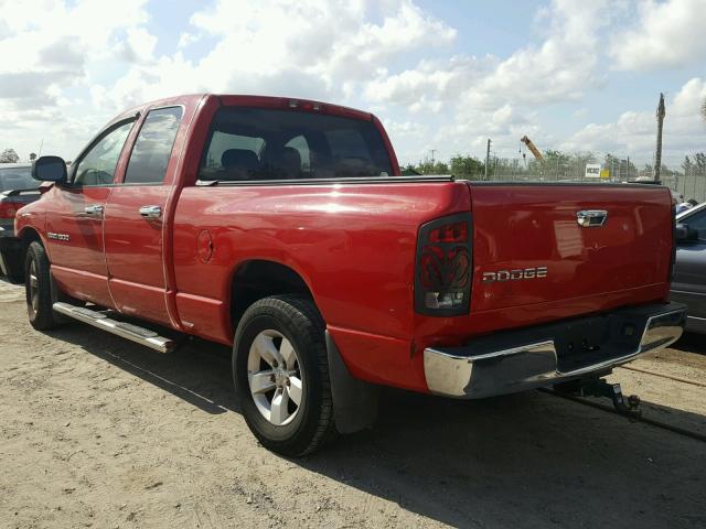 1D7HA18N13S258760 - 2003 DODGE RAM 1500 S RED photo 3