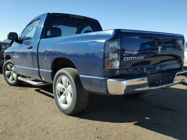 1D7HA16K43J525730 - 2003 DODGE RAM 1500 S BLUE photo 4