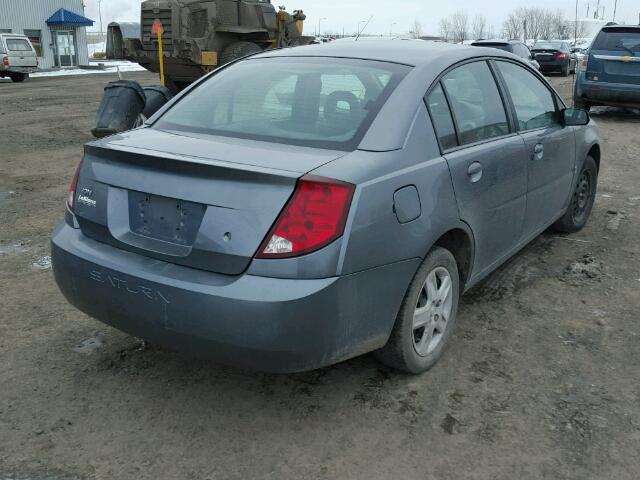1G8AJ55F67Z207021 - 2007 SATURN ION LEVEL ნაცრისფერი ფოტო 4