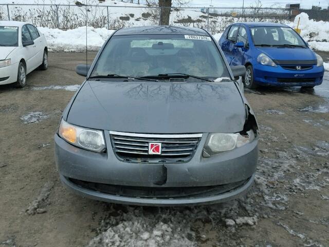 1G8AJ55F67Z207021 - 2007 SATURN ION LEVEL ნაცრისფერი ფოტო 9