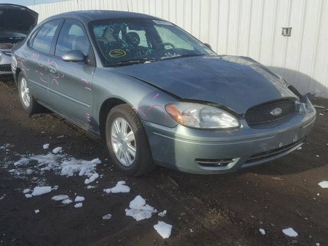 1FAFP56U55A302694 - 2005 FORD TAURUS SEL GREEN photo 1