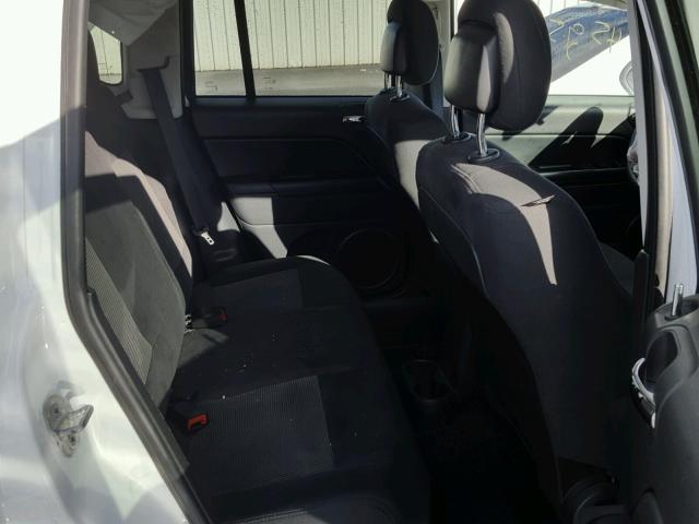 1C4NJCBA2ED882489 - 2014 JEEP COMPASS SP WHITE photo 6