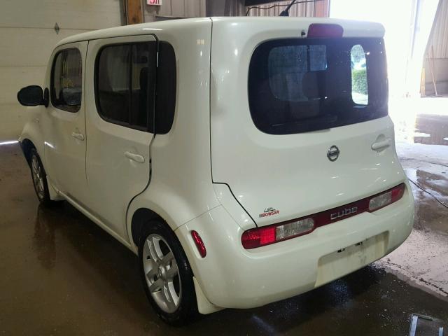 JN8AZ28R69T112276 - 2009 NISSAN CUBE BASE WHITE photo 3