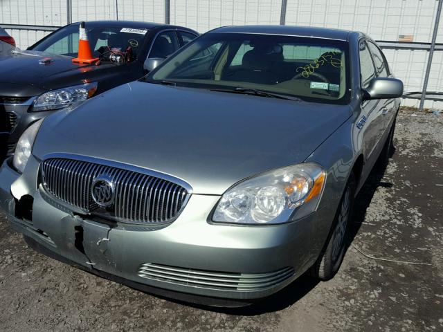 1G4HP57276U204374 - 2006 BUICK LUCERNE CX GREEN photo 2