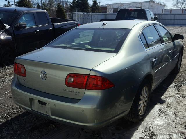 1G4HP57276U204374 - 2006 BUICK LUCERNE CX GREEN photo 4