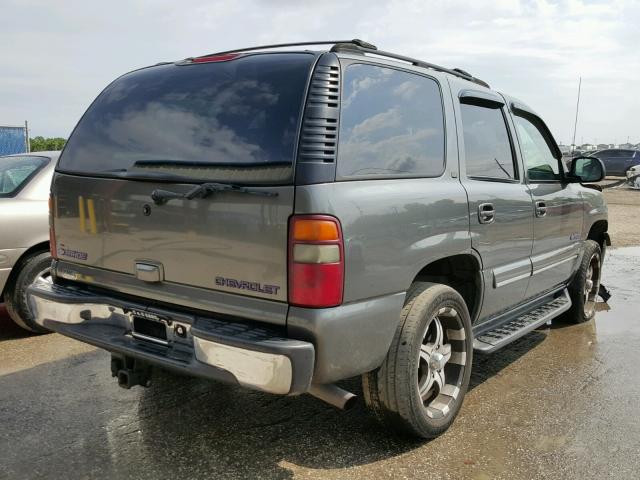 1GNEC13Z82R248743 - 2002 CHEVROLET TAHOE C150 GRAY photo 4