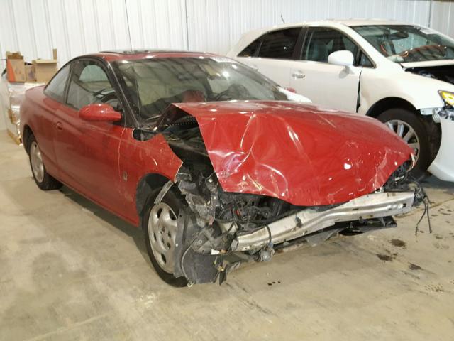 1G8ZR127X1Z103009 - 2001 SATURN SC2 RED photo 1