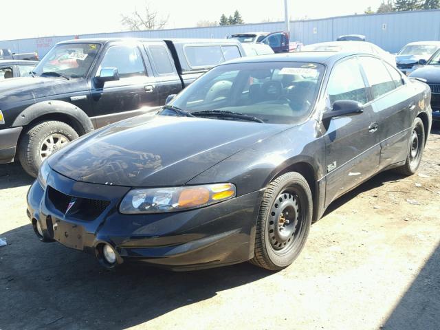 1G2HY54K314264297 - 2001 PONTIAC BONNEVILLE BLACK photo 2