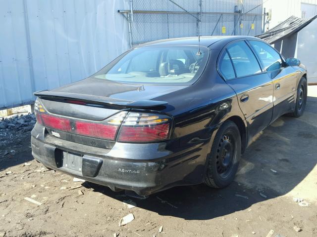 1G2HY54K314264297 - 2001 PONTIAC BONNEVILLE BLACK photo 4