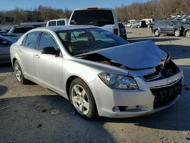 1G1ZB5EB6A4151162 - 2010 CHEVROLET MALIBU LS SILVER photo 1