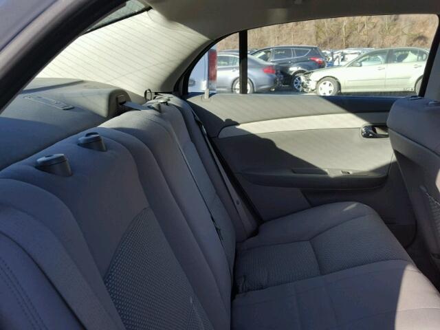 1G1ZB5EB6A4151162 - 2010 CHEVROLET MALIBU LS ვერცხლისფერი ფოტო 6