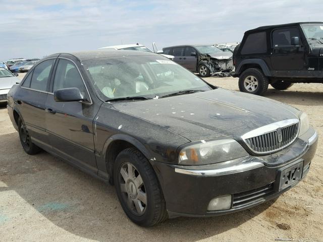 1LNHM86S14Y666401 - 2004 LINCOLN LS BLACK photo 1