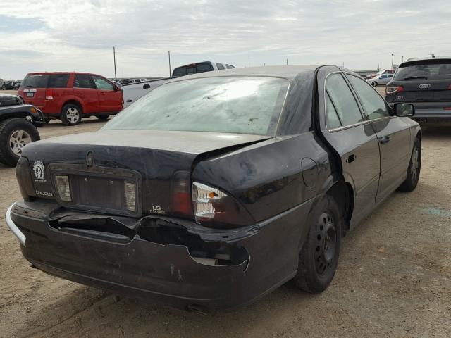 1LNHM86S14Y666401 - 2004 LINCOLN LS BLACK photo 4