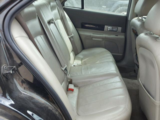 1LNHM86S14Y666401 - 2004 LINCOLN LS BLACK photo 6