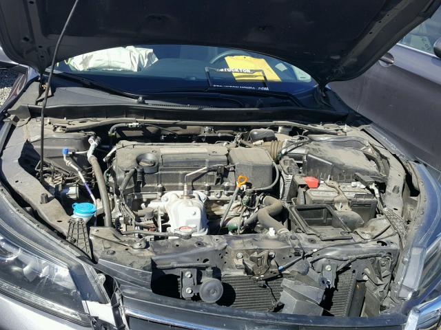 1HGCR2F71FA002881 - 2015 HONDA ACCORD EX GRAY photo 7