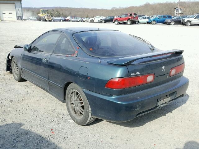 JH4DC4366WS005196 - 1998 ACURA INTEGRA GS GREEN photo 3