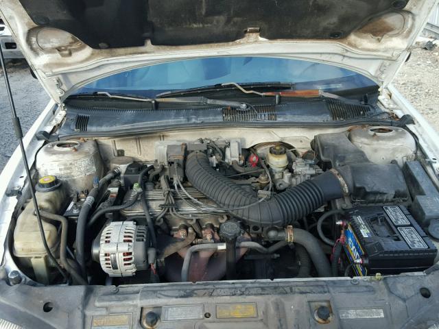 1G1JC5246T7273036 - 1996 CHEVROLET CAVALIER WHITE photo 7