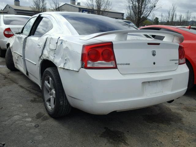 2B3CA3CV2AH299492 - 2010 DODGE CHARGER SX WHITE photo 3