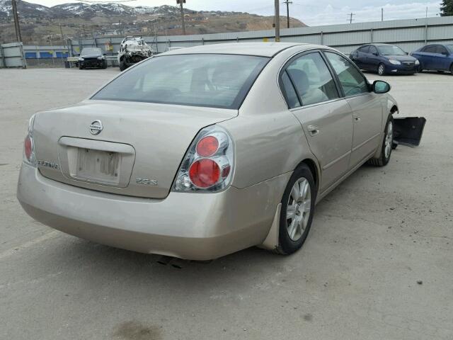 1N4AL11D55N476764 - 2005 NISSAN ALTIMA S TAN photo 4