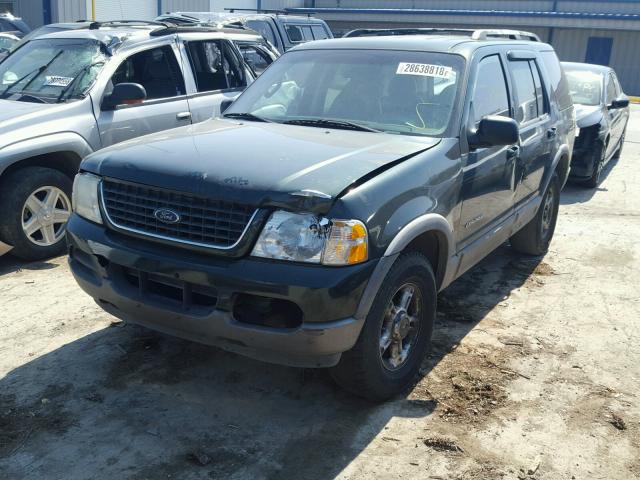 1FMZU73E22UA62700 - 2002 FORD EXPLORER X GREEN photo 2