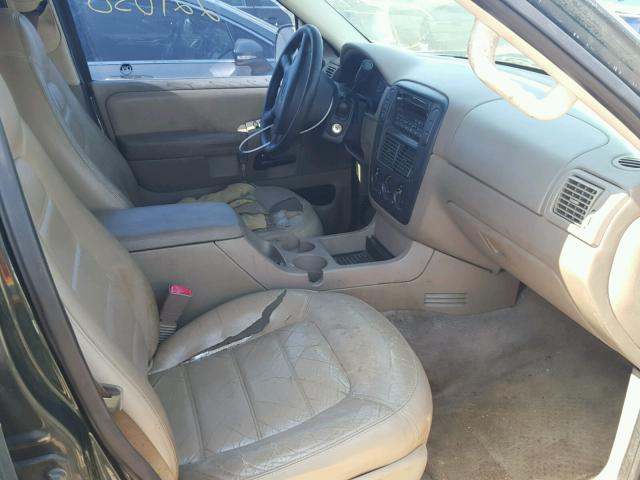 1FMZU73E22UA62700 - 2002 FORD EXPLORER X GREEN photo 5