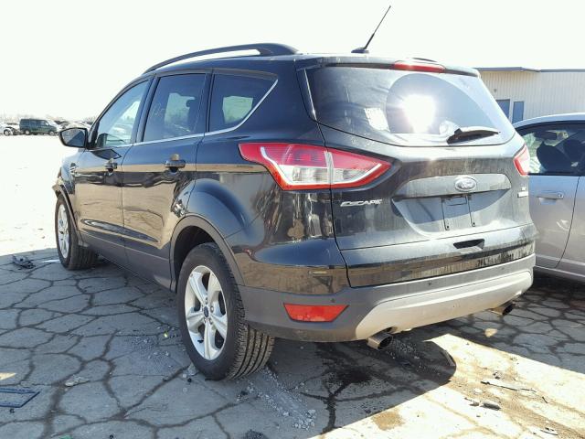 1FMCU0G94EUE50560 - 2014 FORD ESCAPE SE BLACK photo 3