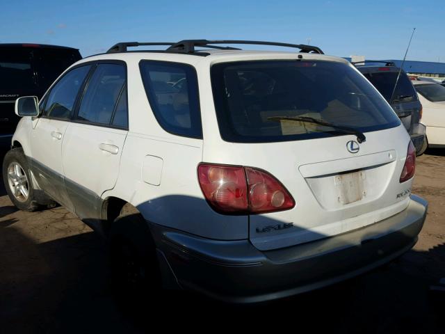 JT6GF10U5Y0057075 - 2000 LEXUS RX 300 WHITE photo 3